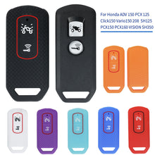 Load image into Gallery viewer, 2 Button Key Silicone Remote Key Cover Shell Case Protector For Honda ADV 150 PCX 125 Click150 Vario150 208 SH125 PCX150 PCX160 VISION SH350