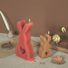 Load image into Gallery viewer, 3D Bunny Silicone Candle Mold Rabbit Aromatherapy Soap Plaster Resin Mould Candle Making Supplies Home Decor