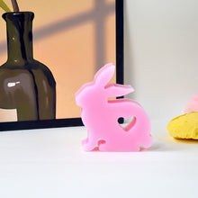 Load image into Gallery viewer, 3D Bunny Silicone Candle Mold Rabbit Aromatherapy Soap Plaster Resin Mould Candle Making Supplies Home Decor