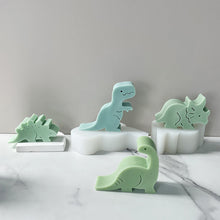 Load image into Gallery viewer, Dinosaur Series Silicone Molds Various Animal Aromatherapy Candles Plaster Resin Decoration Making Supplies Home Handmade Gifts