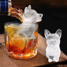 Load image into Gallery viewer, 1Pc Ice Cube Tray Silicone Trays Molds Dog Mold Corgi Fighting Dogs Chocolate Shaped Baking Candylidmini Cream Muffin Maker Making