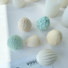 Load image into Gallery viewer, 1Pc 3D Egg Silicone Candle Mold Aromatherapy Soap Plaster Resin Mould Candle Making Supplies Home Decor
