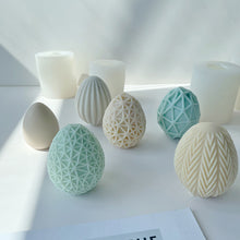 Load image into Gallery viewer, 1Pc 3D Egg Silicone Candle Mold Aromatherapy Soap Plaster Resin Mould Candle Making Supplies Home Decor