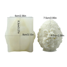 Load image into Gallery viewer, 3D Egg Bunny Silicone Candle Mold Aromatherapy Soap Plaster Resin Mould Candle Making Supplies Home Decor