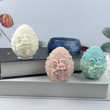 Load image into Gallery viewer, 3D Egg Bunny Silicone Candle Mold Aromatherapy Soap Plaster Resin Mould Candle Making Supplies Home Decor