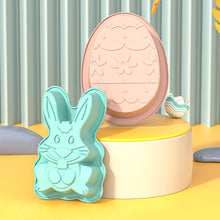 Load image into Gallery viewer, 1Pc Egg Bunny Silicone Candle Mold Aromatherapy Soap Plaster Resin Mould Candle Making Supplies Home Decor