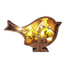 Load image into Gallery viewer, Easter Wood Crafts Ornaments Rabbit Creative Home Decoration Wooden Cute Butterfly Hen Bird Small Animal Ornaments Gift