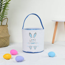 Load image into Gallery viewer, Cartoon Bunny Ears Basket Candy Bag Gifts For Kids Tote Cloth Bag Happy Easter Birthday Party Favor Bags Easter Day Decoration