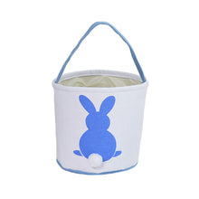 Load image into Gallery viewer, Cartoon Bunny Ears Basket Candy Bag Gifts For Kids Tote Cloth Bag Happy Easter Birthday Party Favor Bags Easter Day Decoration