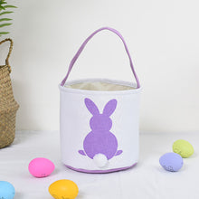 Load image into Gallery viewer, Cartoon Bunny Ears Basket Candy Bag Gifts For Kids Tote Cloth Bag Happy Easter Birthday Party Favor Bags Easter Day Decoration