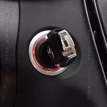 Load image into Gallery viewer, Car Interior Engine Start Stop Ignition Aluminum Alloy Key Ring For Benz AMG A C GLC GLA CLA GL CLA200 C260L Class W176 W246 W205 X253 X156 C117