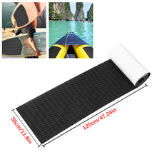 Load image into Gallery viewer, 300x1200mm Anti Skid EVA Traction Foam Surfboard Jet Skis Pads SUP Paddleboard Boat Decking Mat Watercraft Water Sport Flooring Mat