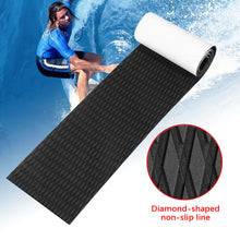 Load image into Gallery viewer, 300x1200mm Anti Skid EVA Traction Foam Surfboard Jet Skis Pads SUP Paddleboard Boat Decking Mat Watercraft Water Sport Flooring Mat