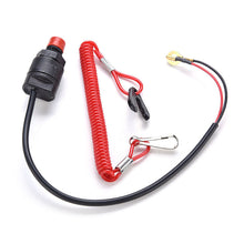 Load image into Gallery viewer, Boat Outboard Engine Motor Scooter ATV Kill Stop Switch Safety Tether Cord Lanyard Safety Rope for Yamaha Suzuki Honda