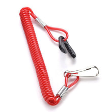 Load image into Gallery viewer, Universal Marine Boat Outboard Engine Motor Lanyard Kill Stop Switch For YAMAHA Jet Ski Key Rope Floating Wrist Lanyard