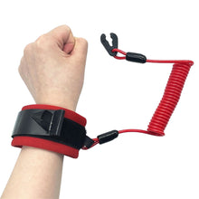 Load image into Gallery viewer, Universal Marine Boat Outboard Engine Motor Lanyard Kill Stop Switch For YAMAHA Jet Ski Key Rope Floating Wrist Lanyard