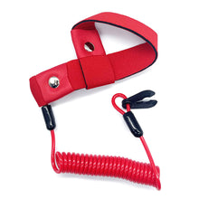Load image into Gallery viewer, Universal Marine Boat Outboard Engine Motor Lanyard Kill Stop Switch For YAMAHA Jet Ski Key Rope Floating Wrist Lanyard