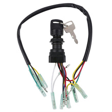 Load image into Gallery viewer, 703-82510-43 Lgnition Switch Key Assy for Yamaha Outboard Motors Control Box Marine Boat Accessories