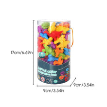 Load image into Gallery viewer, Kids Matching Game Learn Children's Classification Games Educational Toys Animal Cognition Rainbow Sort Fine Motor Training Montessori Sensory Puzzle Toy Gifts