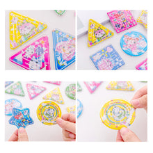 Load image into Gallery viewer, Random Color Puzzle Maze Toy Kindergarten Gift Early Education Puzzle Maze Toys Bead Labyrinth Plastic Beading Cartoon Animal Maze