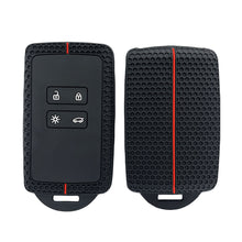 Load image into Gallery viewer, 4 Button Key Silicone Car Key Cases Cover Keychain Folding Remote Key Fob Protection For Renault Accessories
