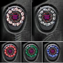 Load image into Gallery viewer, Rotatable Crystal Car Engine Start Stop Button Ignition Switch Cover Auto Protection Cap Accessory Decor Sticker