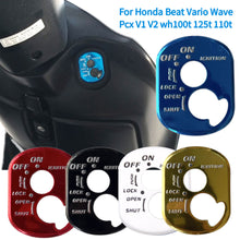 Load image into Gallery viewer, Aluminum Motorcycle Ignition Switch Key Lock Cover Motorbike Accessories For Honda Beat Vario Wave Pcx V1 V2 wh100t 125t 110t