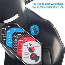 Load image into Gallery viewer, Aluminum Motorcycle Ignition Switch Key Lock Cover Motorbike Accessories For Honda Beat Vario Wave Pcx V1 V2 wh100t 125t 110t