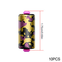 Load image into Gallery viewer, 10PCS Laser Camouflage Scale Lead Fishing Special Environmental Protection Thickened Finished Lead Drop High Purity Competitive Point Lead