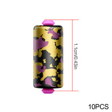 Load image into Gallery viewer, 10PCS Laser Camouflage Scale Lead Fishing Special Environmental Protection Thickened Finished Lead Drop High Purity Competitive Point Lead