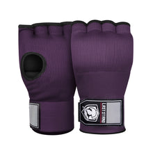 Load image into Gallery viewer, 1Pair Gel Boxing Half-Finger Gloves Lazy Quick Quick Hand Wrap Combat Free Boxing Bandages