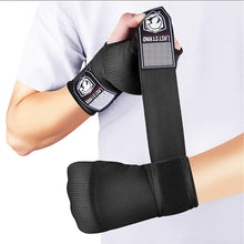 Load image into Gallery viewer, 1Pair Gel Boxing Half-Finger Gloves Lazy Quick Quick Hand Wrap Combat Free Boxing Bandages