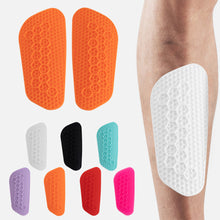 Load image into Gallery viewer, 1 Pair Professional Rubber Football Leg Pads Match With Socks Bandages Match Training Calf Sports Protective Gear For Adults