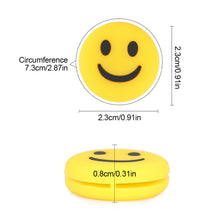 Load image into Gallery viewer, 1PC Tennis Racket Face Shock Absorber Cute Badminton Racket PVC Silicon Shock Absorber Racket Accessories