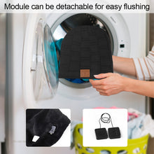 Load image into Gallery viewer, Winter Fleece Warm Bluetooth 5.0 Knitted Hat Talk And Listen To Music Removable Cleaning Wireless Bluetooth Music Hat