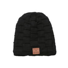 Load image into Gallery viewer, Winter Fleece Warm Bluetooth 5.0 Knitted Hat Talk And Listen To Music Removable Cleaning Wireless Bluetooth Music Hat