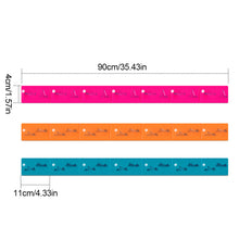 Load image into Gallery viewer, 1PC Yoga Digital Segmental Stretch Band Dance Fitness High Elastic Tension Resistance Band With Action Pattern