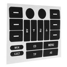 Load image into Gallery viewer, 18 Keys Car FM Radio Radio Button Repair Sticker Decals Interior Accessories for Golf MK5 Passat