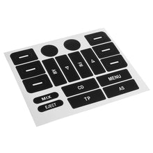 Load image into Gallery viewer, 18 Keys Car FM Radio Radio Button Repair Sticker Decals Interior Accessories for Golf MK5 Passat