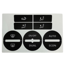 Load image into Gallery viewer, Car Air Condition AC Climate Control Worn Peeling Button Repair Decals Stickers For Golf MK5 2004-2008 PASSAT 2005-2010