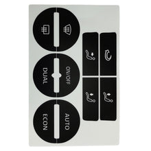 Load image into Gallery viewer, Car Air Condition AC Climate Control Worn Peeling Button Repair Decals Stickers For Golf MK5 2004-2008 PASSAT 2005-2010
