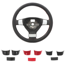 Load image into Gallery viewer, 1Pc/2Pcs/3Pcs Car Steering Wheel Decoration Cover Trim Sticker Fit for Volkswagen VW Golf 5 MK5 Passat B6 Jetta Tiguan 2007-2011 Accessories