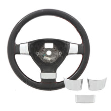Load image into Gallery viewer, 1Pc/2Pcs/3Pcs Car Steering Wheel Decoration Cover Trim Sticker Fit for Volkswagen VW Golf 5 MK5 Passat B6 Jetta Tiguan 2007-2011 Accessories