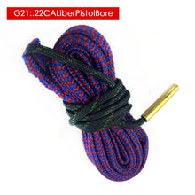 Load image into Gallery viewer, Hunting Gun Bore Cleaner .44 Cal .45 Cal,.40 Cal .41 Cal Rifle Cleaning Kit Tool Rifle Barrel Calibre Rope Cleaner Brush