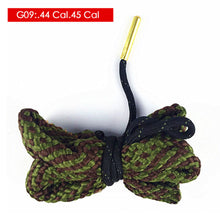 Load image into Gallery viewer, Hunting Gun Bore Cleaner .44 Cal .45 Cal,.40 Cal .41 Cal Rifle Cleaning Kit Tool Rifle Barrel Calibre Rope Cleaner Brush