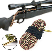 Load image into Gallery viewer, Hunting Gun Bore Cleaner .44 Cal .45 Cal,.40 Cal .41 Cal Rifle Cleaning Kit Tool Rifle Barrel Calibre Rope Cleaner Brush