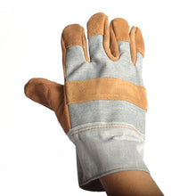 Load image into Gallery viewer, 1Pair Durable Canvas Welder Gloves Anti-Heat Work Safety Gloves for Car Repair Driving For Welding Metal Hand Tools