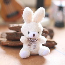 Load image into Gallery viewer, Cute Rabbit Plush Toys Bunny Stuffed Toys Bag Pendant Kids Girls Toy Birthday Gifts Mini Animal Plush Doll Keychain Key Ring