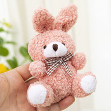 Load image into Gallery viewer, Cute Rabbit Plush Toys Bunny Stuffed Toys Bag Pendant Kids Girls Toy Birthday Gifts Mini Animal Plush Doll Keychain Key Ring
