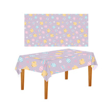 Load image into Gallery viewer, Easter Bunny Tablecloth Decorations 2024 Rabbit Egg Rabbit Printed Tableclot Rectangle Table Cover Happy Easter Party Decoration